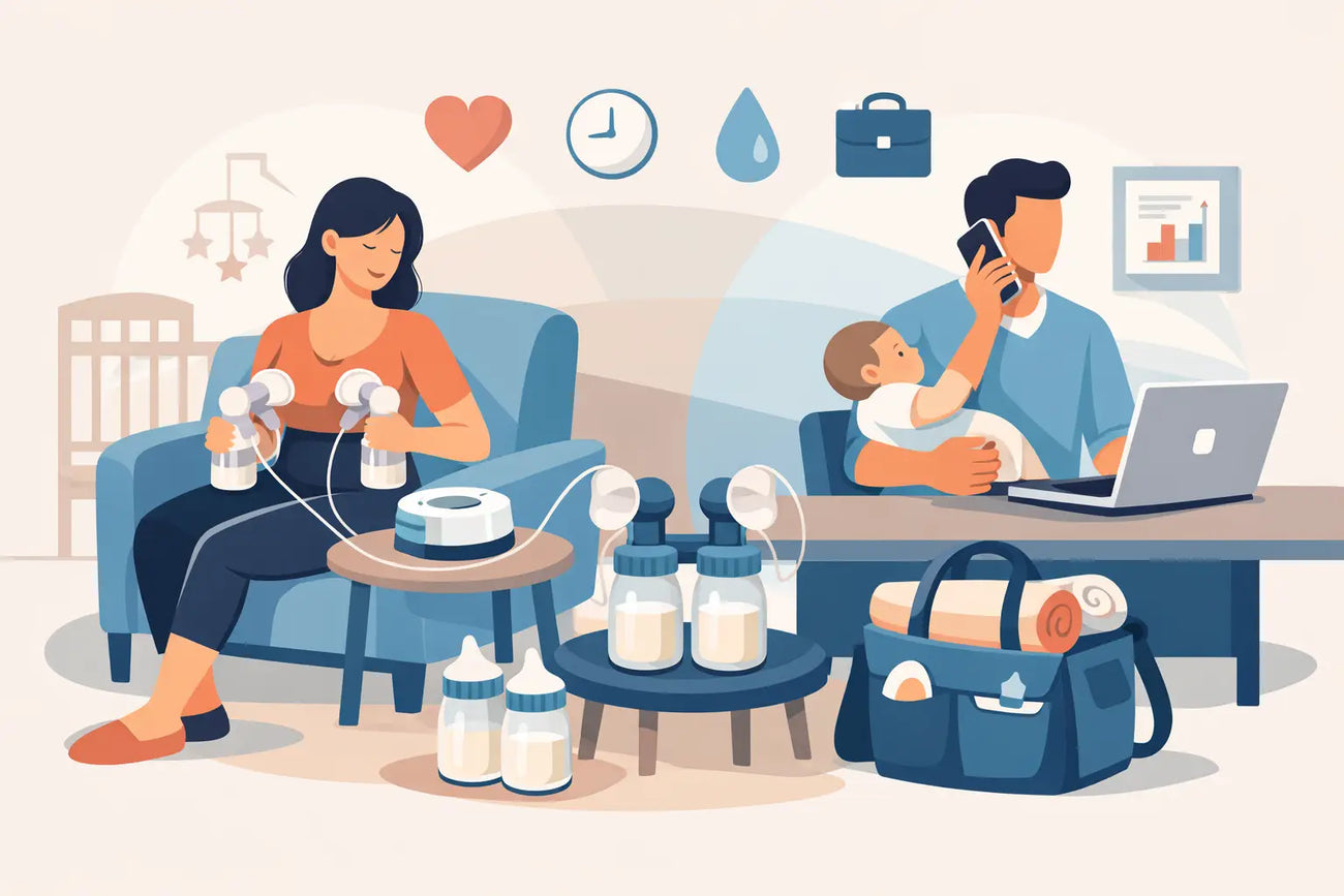 7 Double Pumping Benefits for Busy Parents