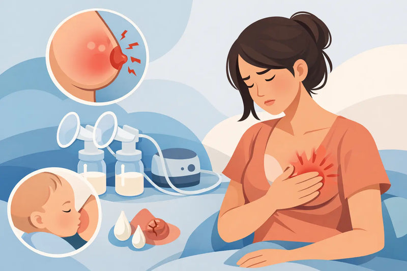 Pumping and Mastitis When Feeding Feels Painful