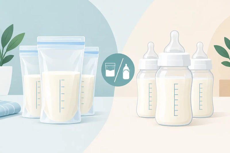 Milk Storage Bags Versus Bottles: Which Wins?