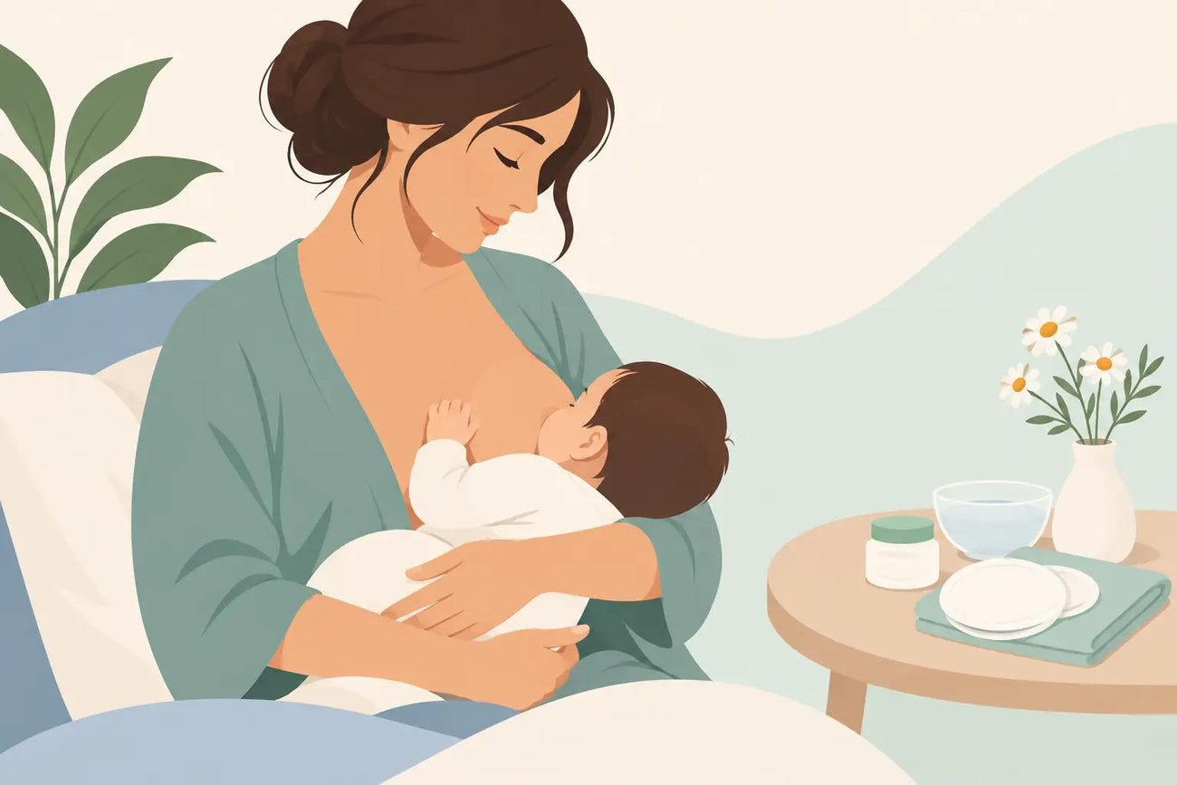 How to Soothe Sore Nipples While Breastfeeding