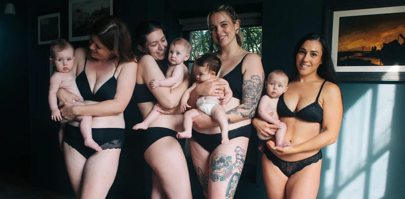 Breastfeeding Mothers with their Babies