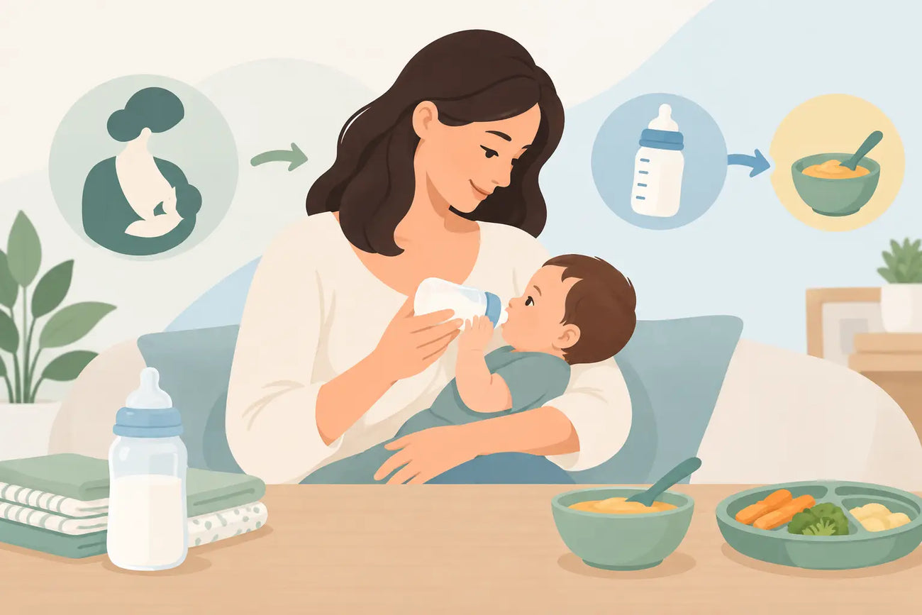 Mixed Feeding Transition Guide for Real Life