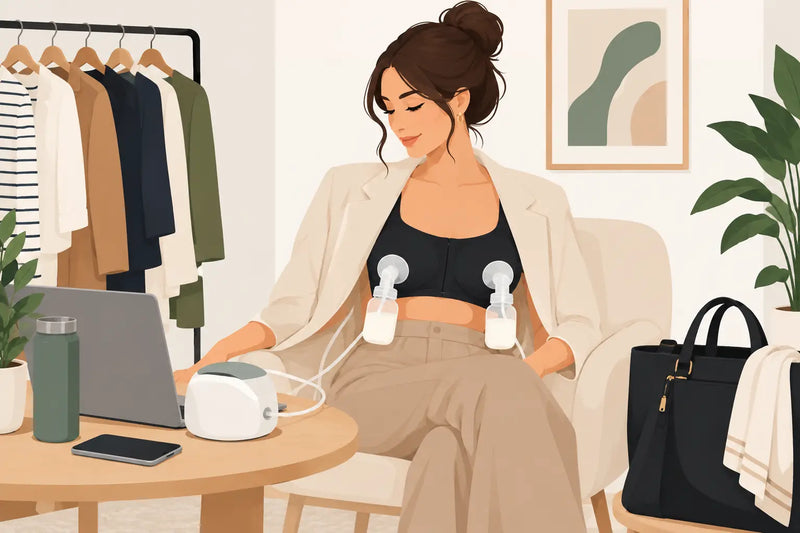 How to Dress for Pumping Without Losing Your Style