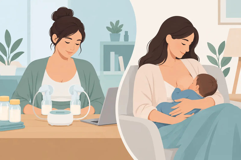 Pumping Versus Nursing: What Works for You?