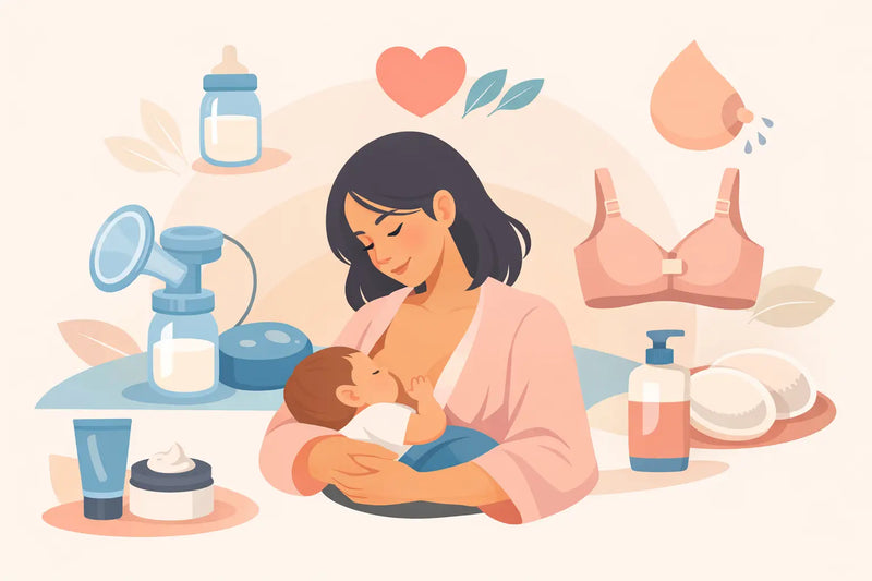 Postpartum Breast Care Guide for Feeding Days